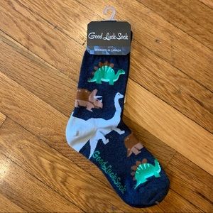 Good Luck Sock Dinosaur Socks